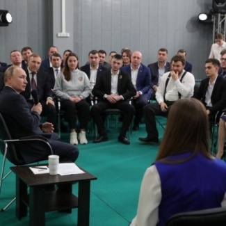 Бологовский фермер рассказал Президенту о своем новаторском проекте