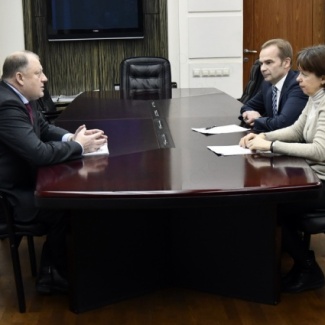 Сергей Голубев провел рабочую встречу с руководством регионального отделения ВООПИК