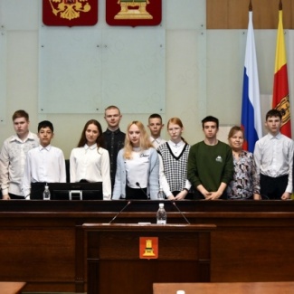 В Законодательном Собрании Тверской области прошли очередные экскурсии