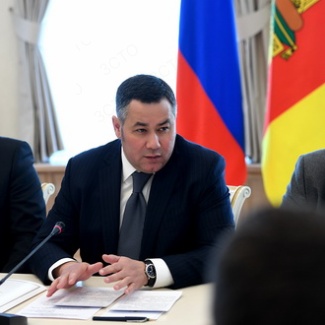 Губернатор Игорь Руденя встретился с членами депутатских фракций Законодательного Собрания Тверской области