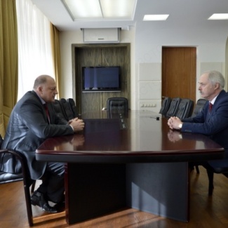 Состоялась встреча Сергея Голубева с ректором Тверского государственного технического университета Андреем Твардовским