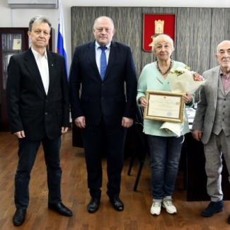 Сергей Голубев провел встречу с народным художником Российской Федерации Людмилой Юга