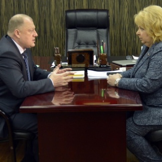 Состоялась рабочая встреча Сергея Голубева с депутатом Государственной Думы РФ Светланой Максимовой