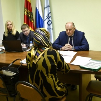 Председатель Законодательного Собрания Тверской области Сергей Голубев провёл приём граждан