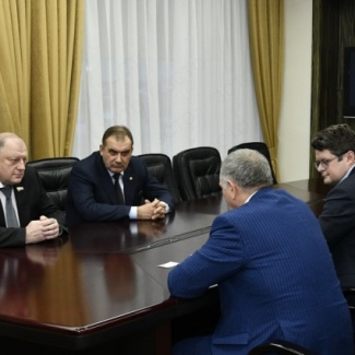 Сергей Голубев встретился с учредителем Софийско-Троицкого благотворительного фонда