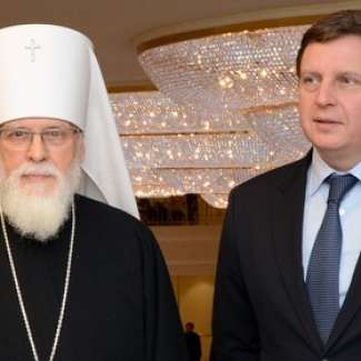 Андрей Епишин поздравил Владыку Виктора с Днем рождения