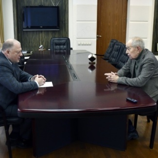 Сергей Голубев провёл рабочую встречу с Валентином Гулаковым