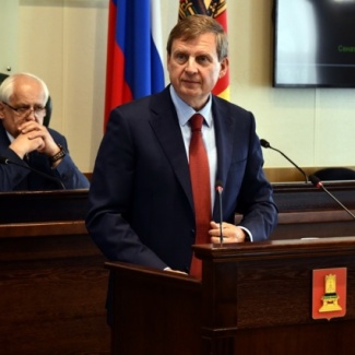 Сенатор Андрей Епишин представил отчет о работе за 2022 год