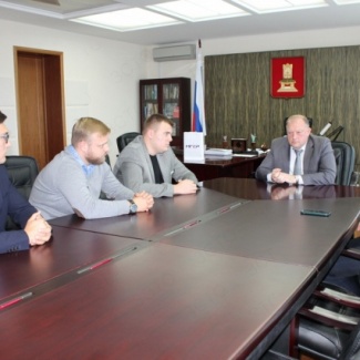 Сергей Голубев встретился с активистами «Молодой гвардии»