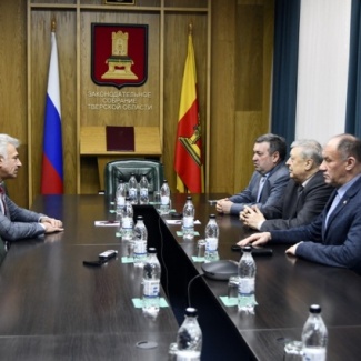 Руководство областного парламента провело рабочую встречу с и. о. ректора Тверского государственного медицинского университета Александром Сонисом