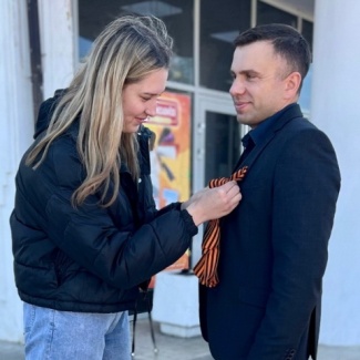 В Тверской области проходит акция «Георгиевская ленточка»