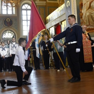 36 кадетов пополнили ряды Молодёжного Георгиевского отряда им. В. А. Корнилова