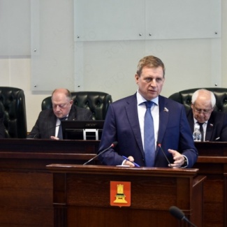 Сенатор Андрей Епишин представил отчет о работе за 2023 год