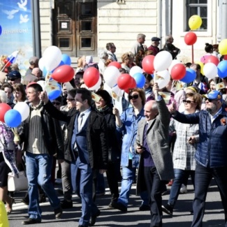 В регионе отметили Первомай