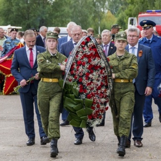 В Бельском районе почтили память воинов-сибиряков