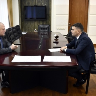 Сергей Голубев провел рабочую встречу с Артемом Грацем