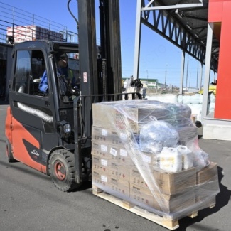 Из Тверской области направлены гуманитарный груз в город Бердянск и мототехника в зону специальной военной операции